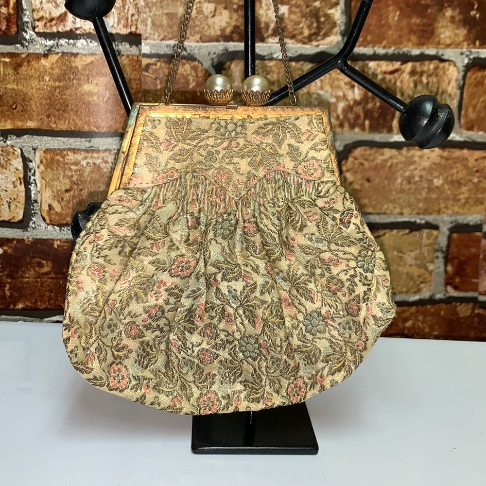 Antique silk purse made in France